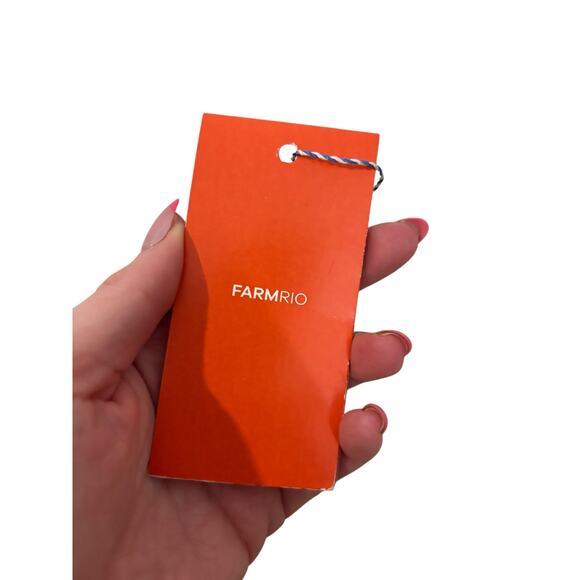 FARM Rio Sneakers Womens 8 Copacabana Flatform Platform Canvas Tropical NWT - Picture 12 of 14